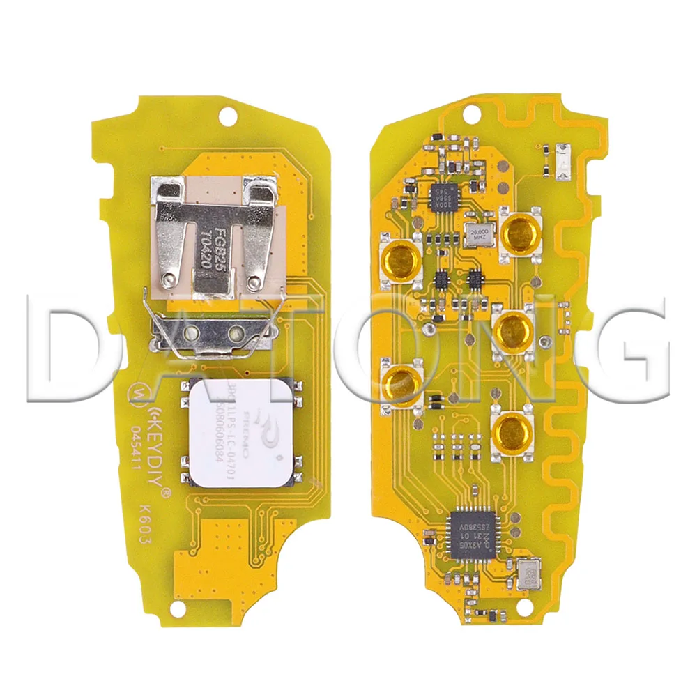 Datong MQB49/5C 5D No UWB Also Can As ZB Used KEYDIY PCB FBG25-5 Support Car Key Or Shell For VW Volkswagen BMW Audi Porseche