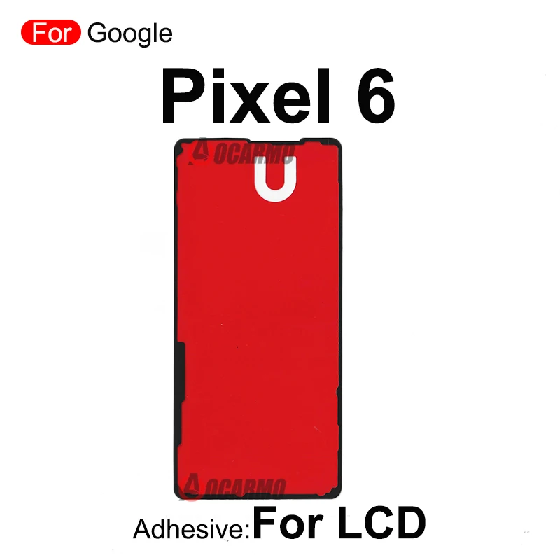 Per Google Pixel 6 Pro 6Pro Display LCD anteriore colla adesiva e colla per nastro adesivo con Cover posteriore