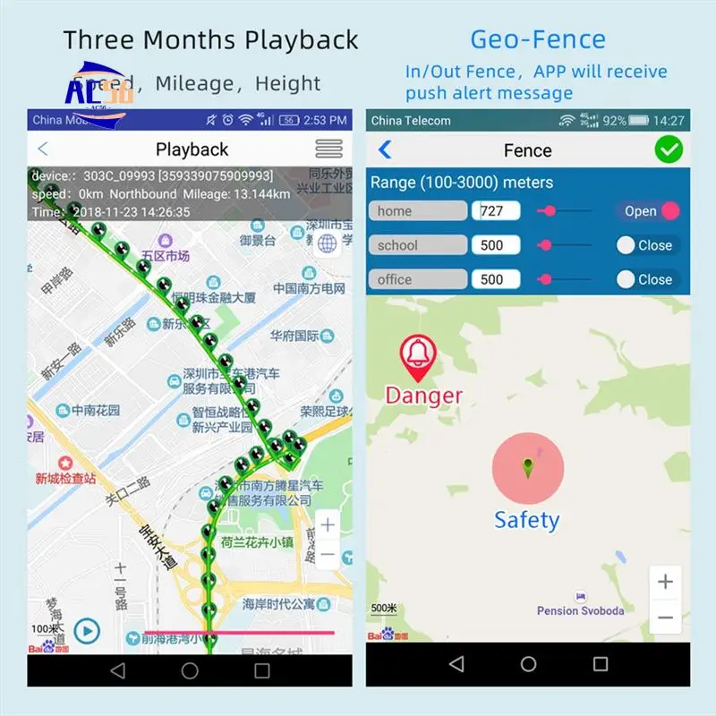

AC56-мини GPS-трекер для детей, пожилых детей, устройство GPS-слежения без платы, защита безопасности, приложение для трекера LBS, бесплатная загрузка