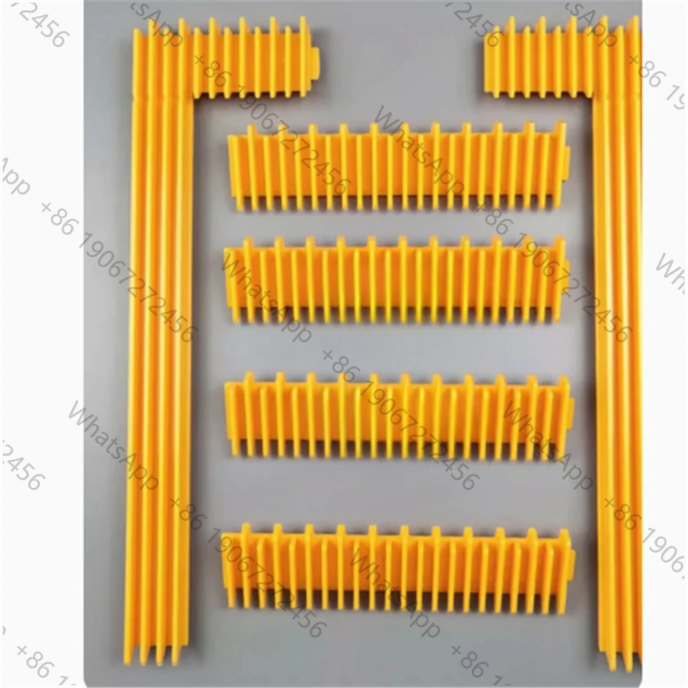 10pcs Escalator edge strip SLBK-01/02/03 Automatic step border pedal yellow edge strip for modern