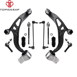 TOPICKSAP 10PCS Steering & Suspension Kit Front Control Arm Ball Joint Sway Stabilizer Links for Ford Explorer 2011 2012 - 2017