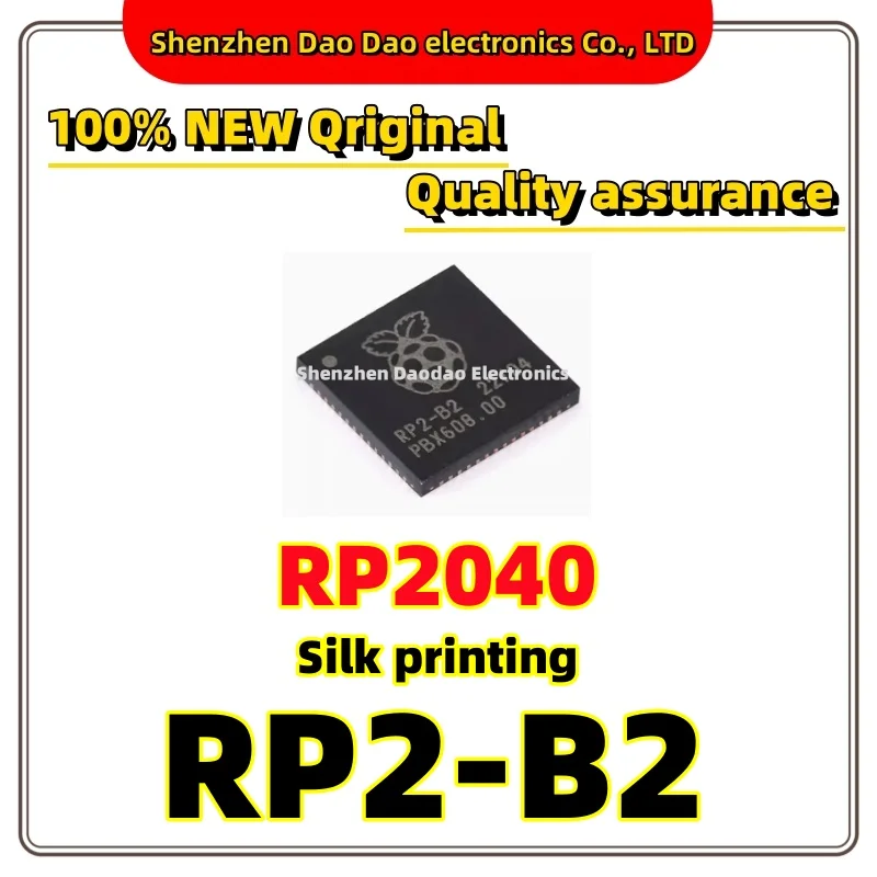 RP2040 silk printing RP2-B2 LQFN-56 ARM Cortex-M0 133MHz microcontroller chip IC New original