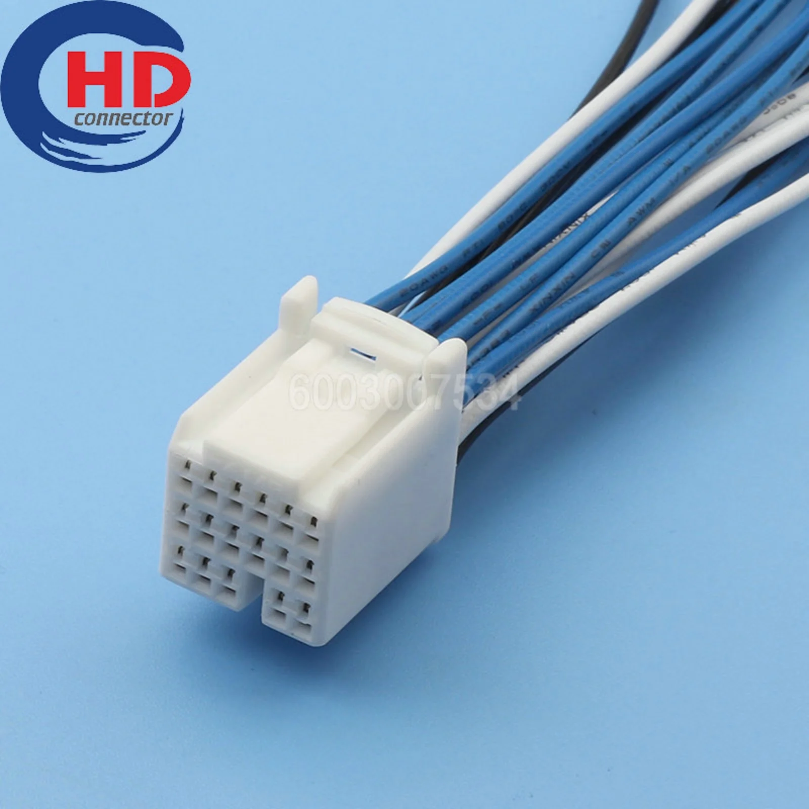 17 Way Automotive Electric Connector Auto Small Current Harness Socket AC Assembly Car Modification Accessories 353027-1