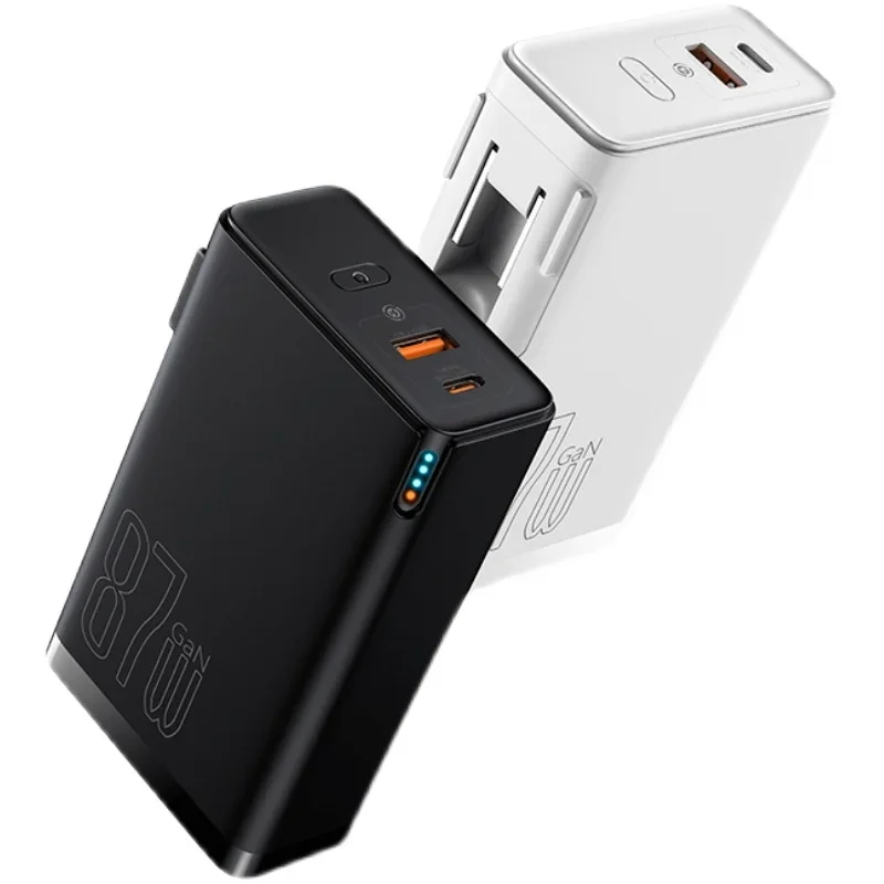 

87W Energy Heap Gallium Nitride 2-In-1 Charger Phone Fast Charge Power Bank 10000MAh