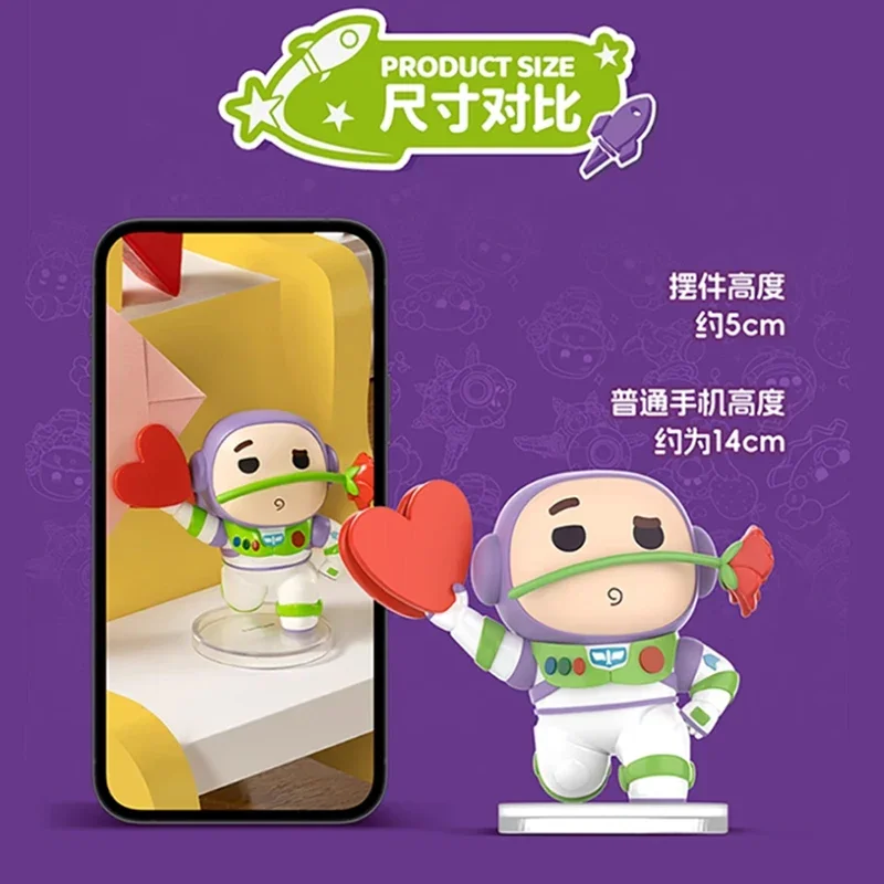 Disney Pixar Toy Story Toy Life Series Ornamenti periferici per desktop Regali carini Figura scatola cieca