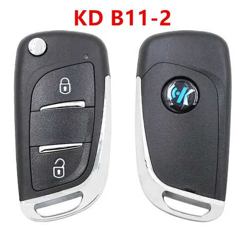 Chave remota universal keydiy série B KD B11 2 botões 3 botões B11-2 B11-3 controle remoto para KD900/KD-X2/mini KD