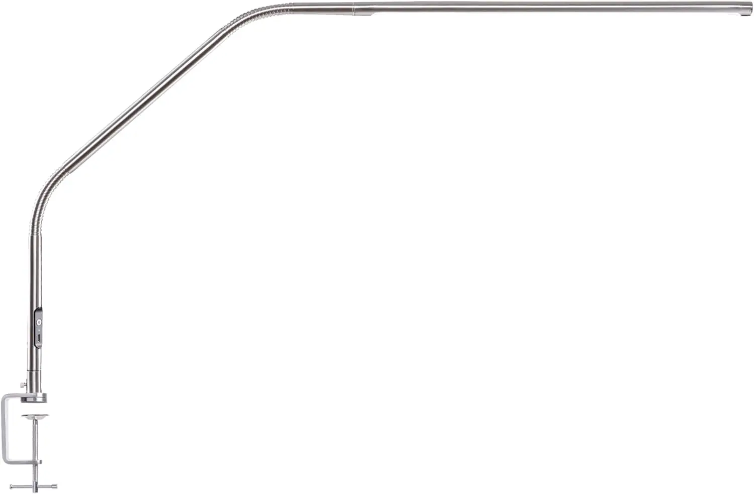 

Slim LED Table Lamp with 4 Brightness Levels, USB-C Charging, Anti-Glare Diffuser for Art & Craft, Sewing, Nail Salon