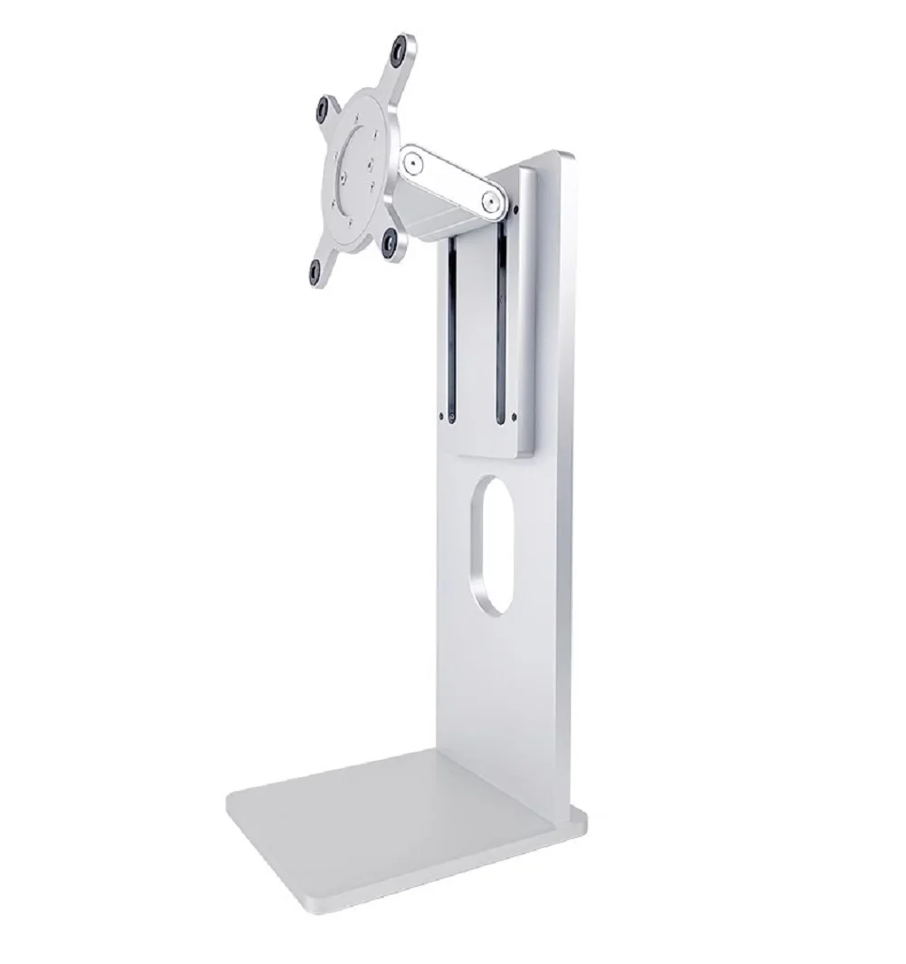 CNC Aluminum Alloy XDR STYLE LCD MONITOR lift and Rotary BRACKET 24''-40'', Max Support 10KG MONITOR BRACKET VESA 100*100