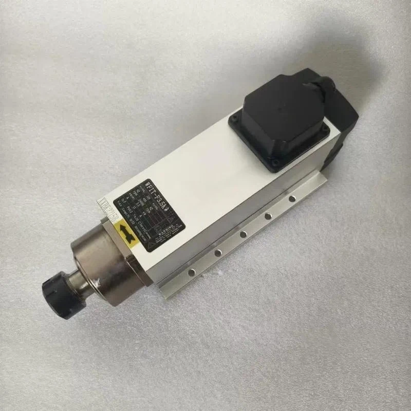 2026ER20 2.2KW Air Cooling 400HZ 24000RPM Square Shape MTC Spindle Motor for CNC Router
