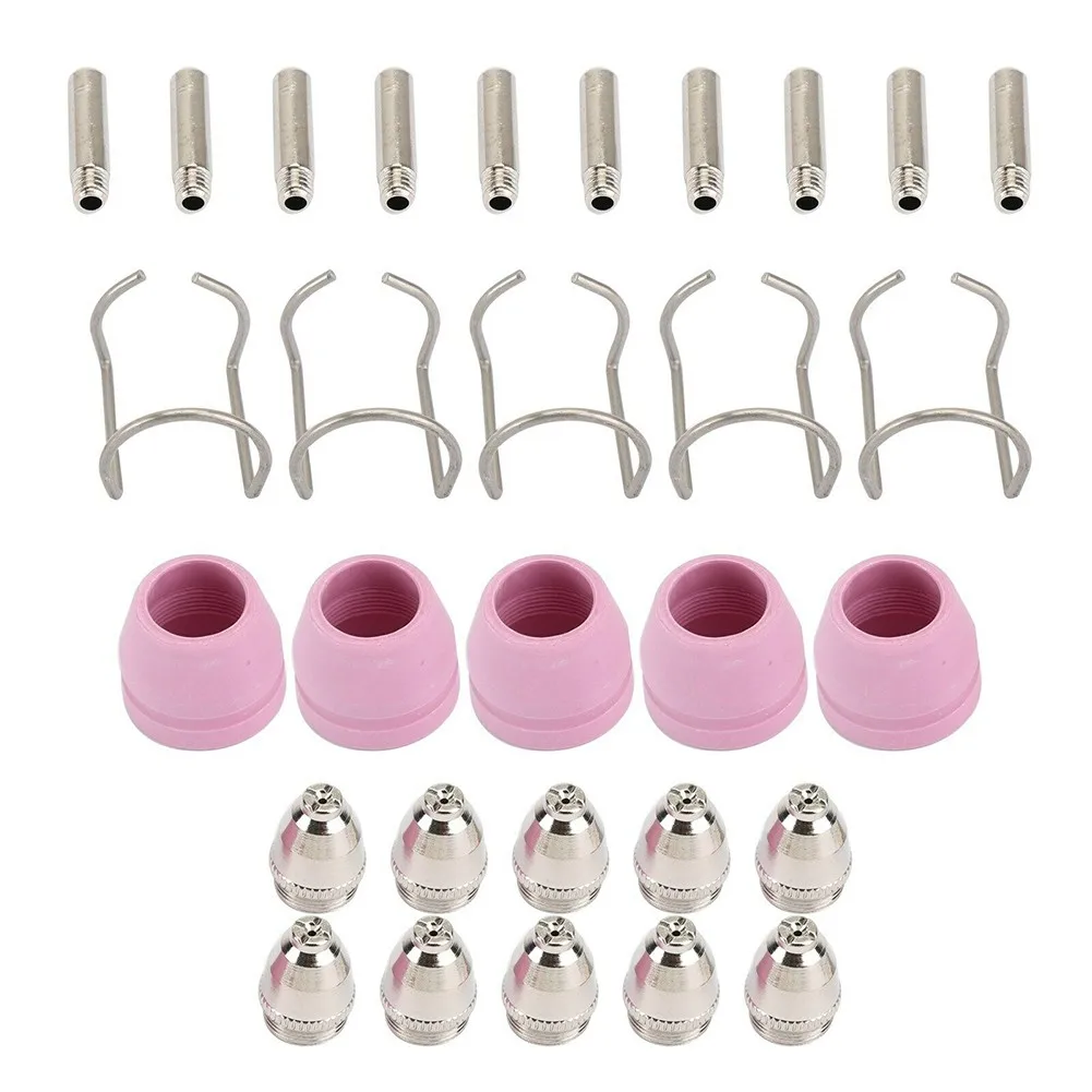 As Shown In The Figure Plasma Nozzle Kit Versatile Cutting Applications Consistent Plasma Stability For SG55 Plasma Cutter