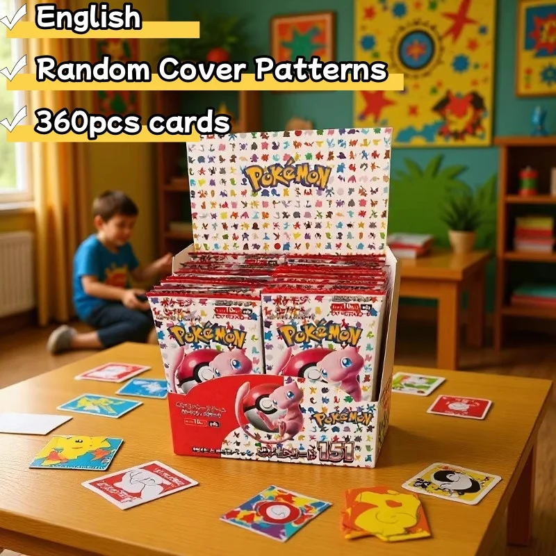 

1~360 Pcs Pokemon Card Prismatic 151 Evolutions English Booster Battle Pokemon Card Game Carte Trading Collection Cards
