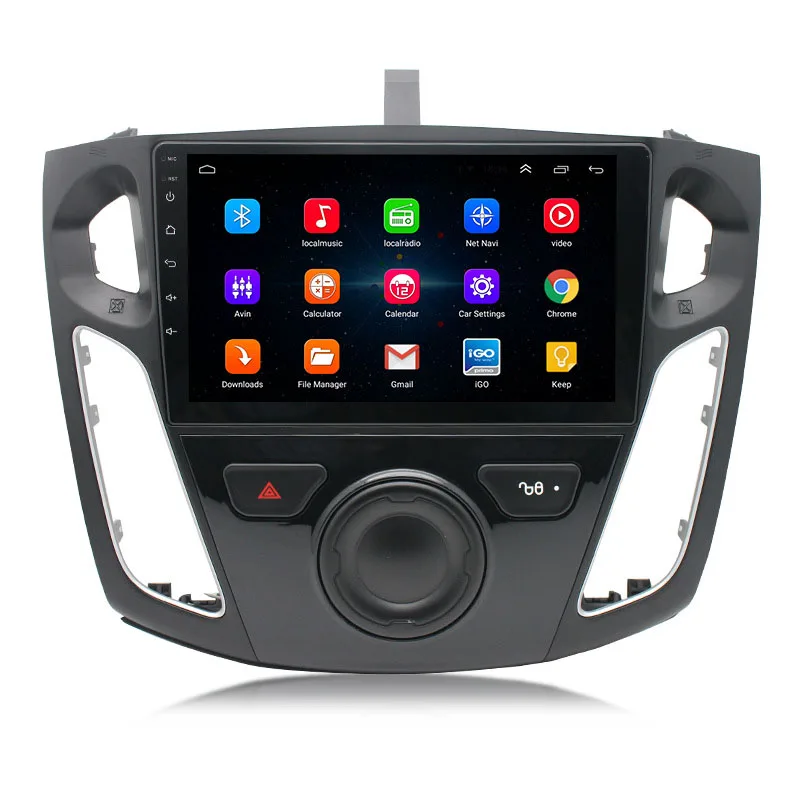 

9 Inch Android 9.1 HD Contact Screen Car MP5 Player for Ford Focus 1G+16G Wifi Bluetooth GPS