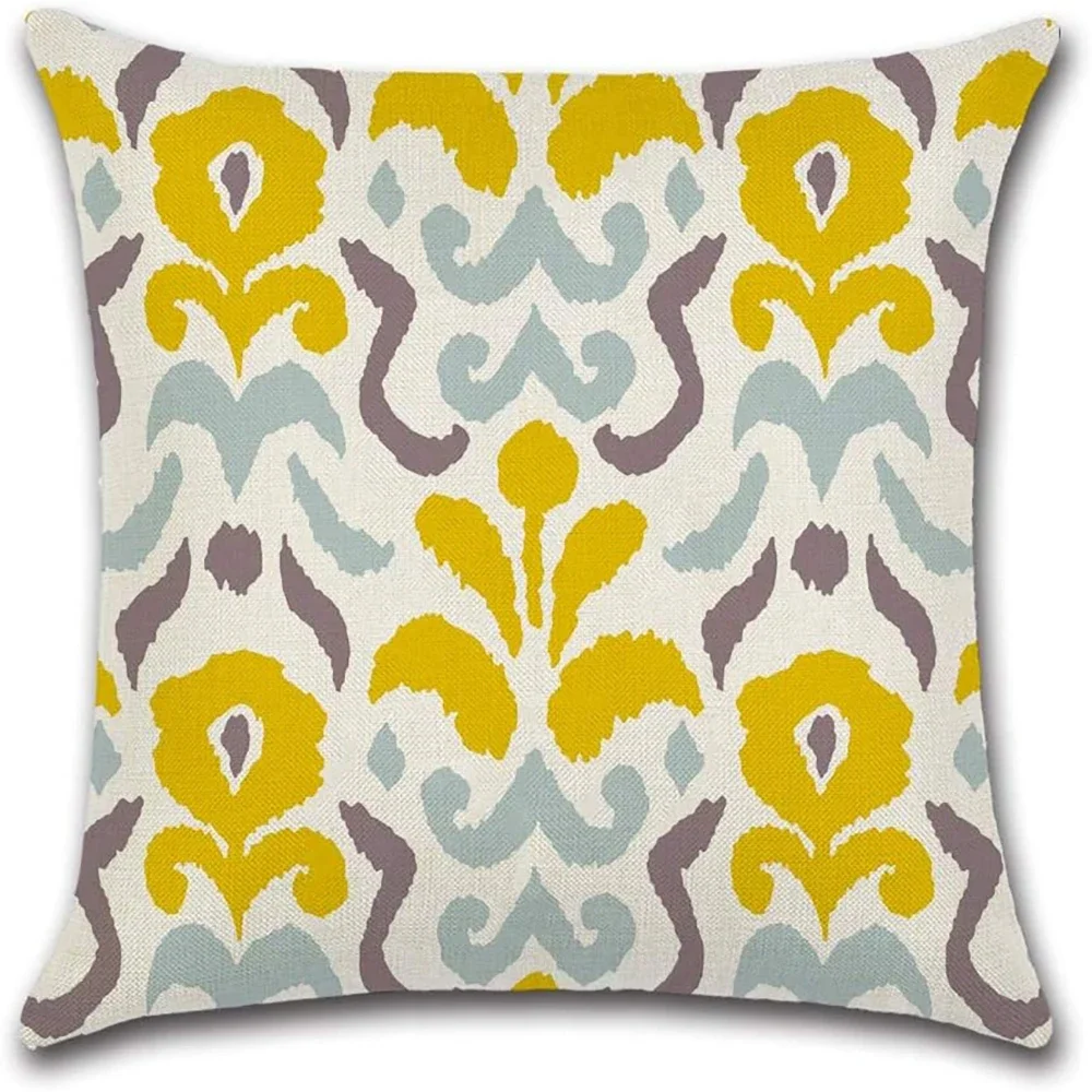 Floral and Home - themed Pillow Covers, Cozy and Inviting DecorLiving room sofa cushion cover,  bedroom room decoration