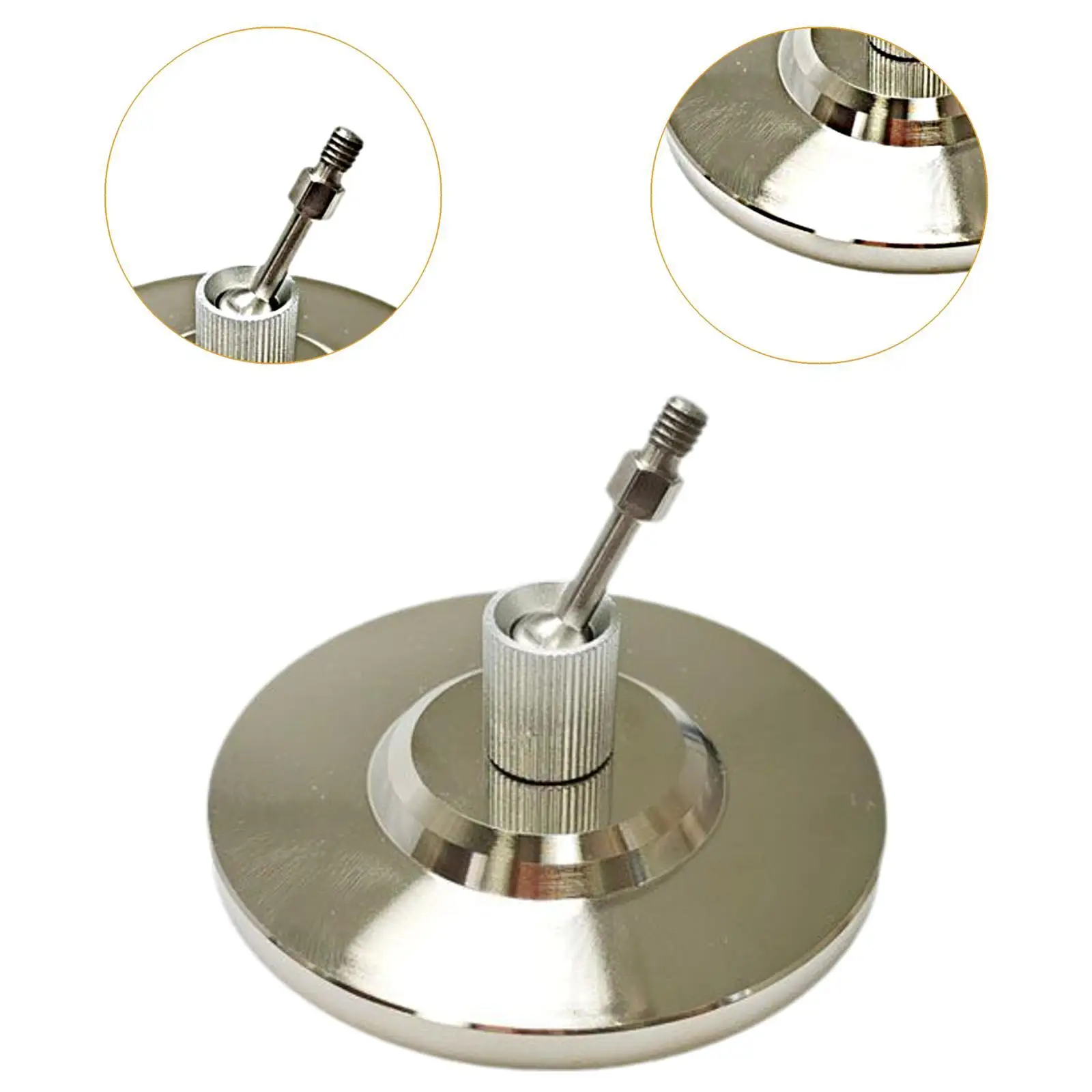 Mini Vise Base Stainless Steel Metal Platform Universal Bench Tool for Models Jewelry Watches