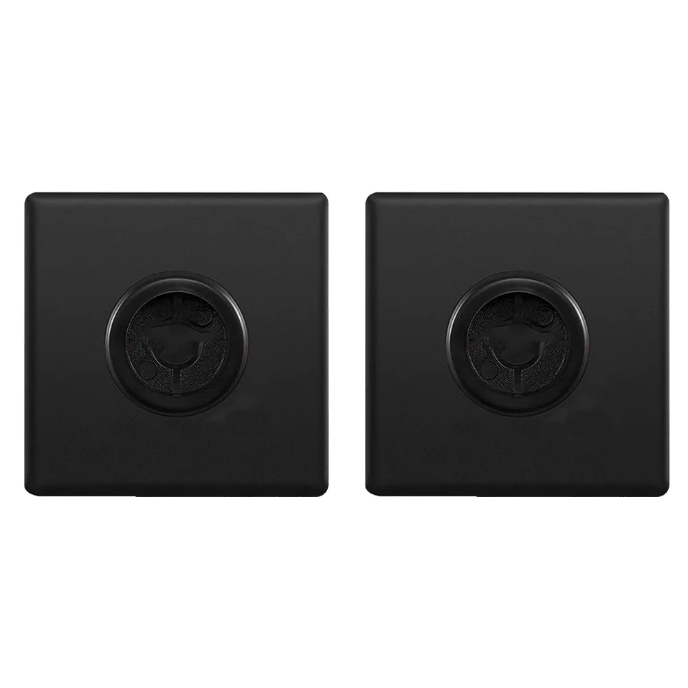 Modern Wall Cable Solution Cable Management Wire Pass Through Black Cable Entry Cover Binder-backed Installation