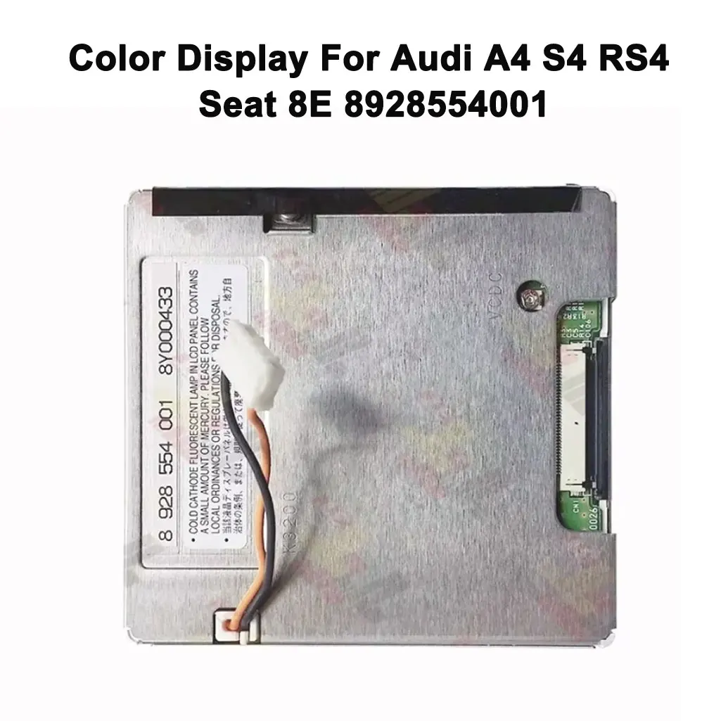 

Instrument Cluster Dashboard Color Display For Audi A4 S4 RS4 Seat 8E 8928554001 Aftermarket Auto Part for Vehicle