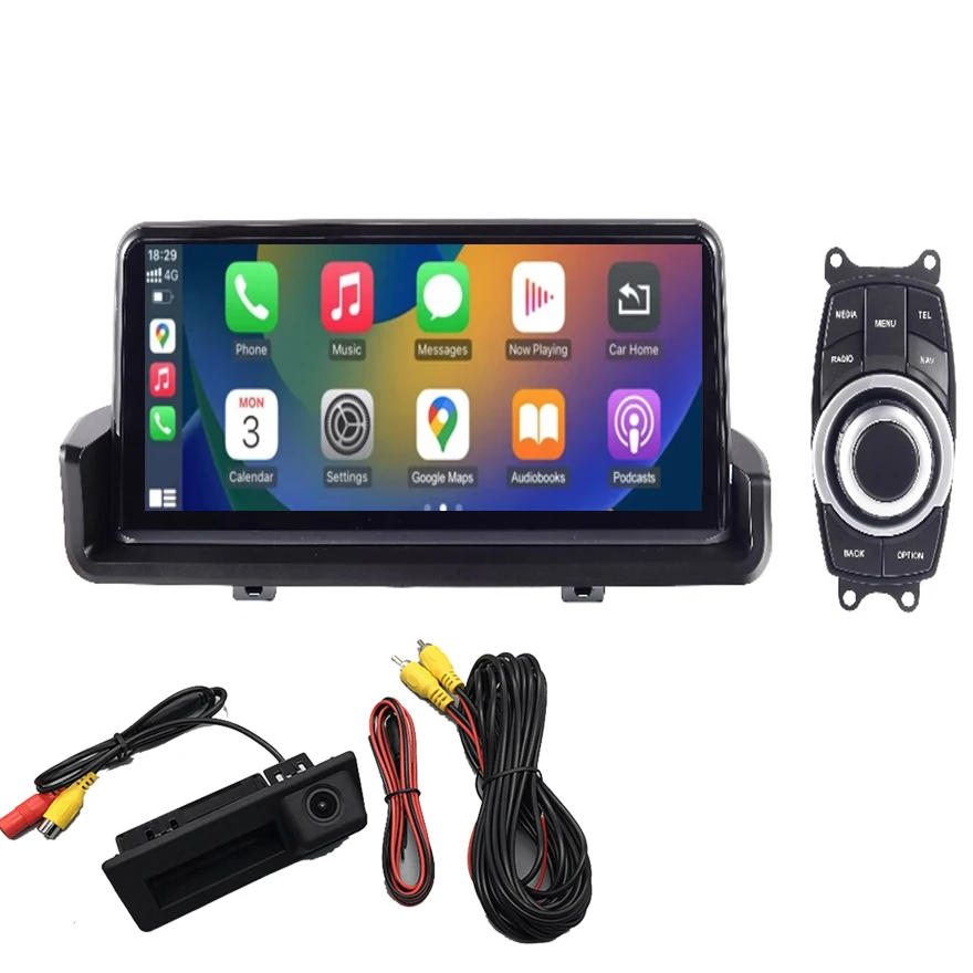 10.25 Wireless Carplay Linux Screen E90 E91 E92 E93 CCC CIC Android Auto Multimedia Display