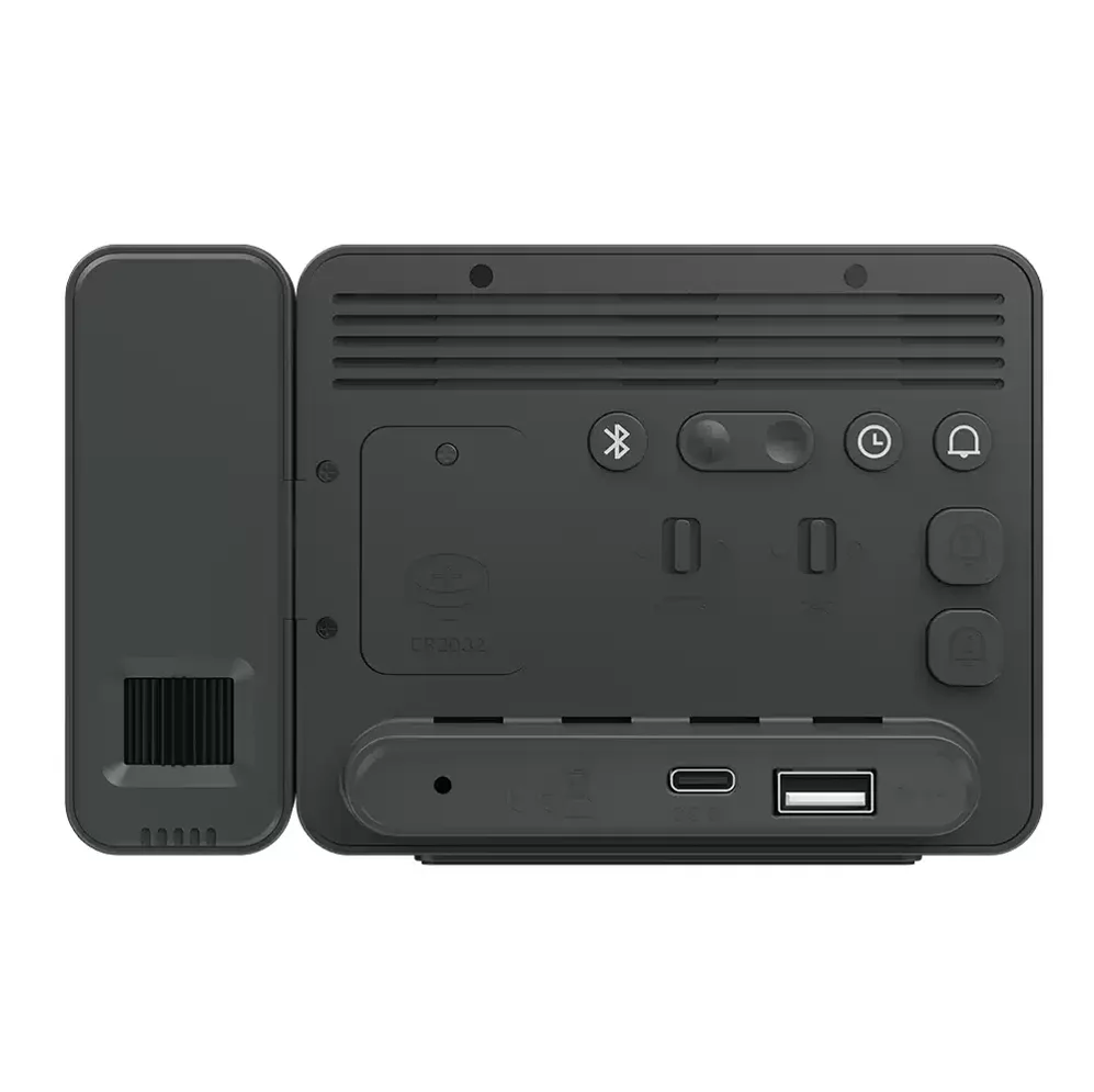 New Smart Projector Clock with Bluetooth Time Sync, Alarm, and Ambient Night Light
