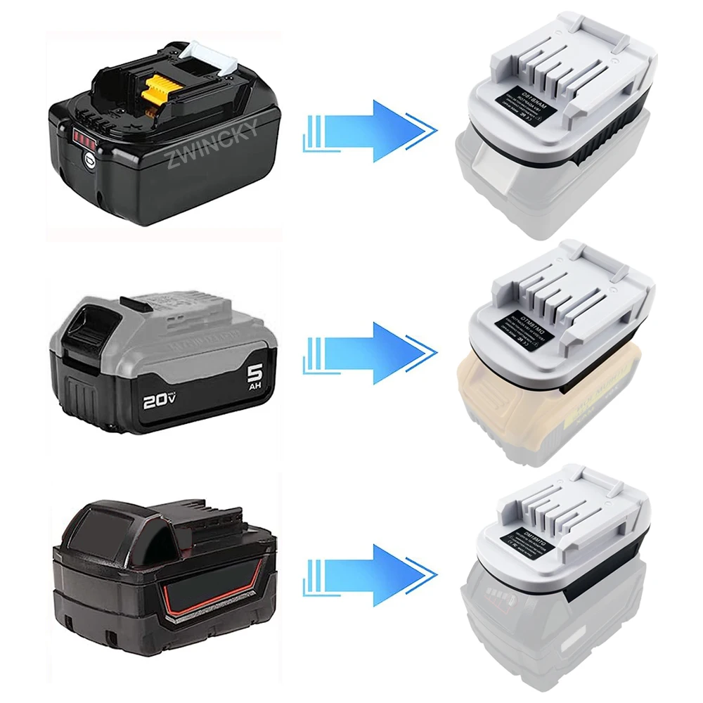 

Battery Adapter For Makita/Dewalt/Bosch/Milwaukee 18V Li-ion Battery To Replace for Makita G series battery BL1811G BL1815G