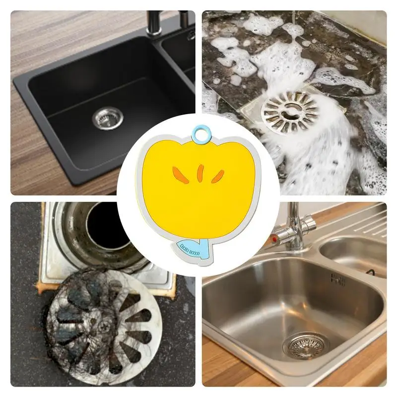 Drain Covers For Shower To Catch Hair Flat Bathtub Drain Cover Flower Design Anti-Odor Anti-blocking Bathroom Tub Cover For