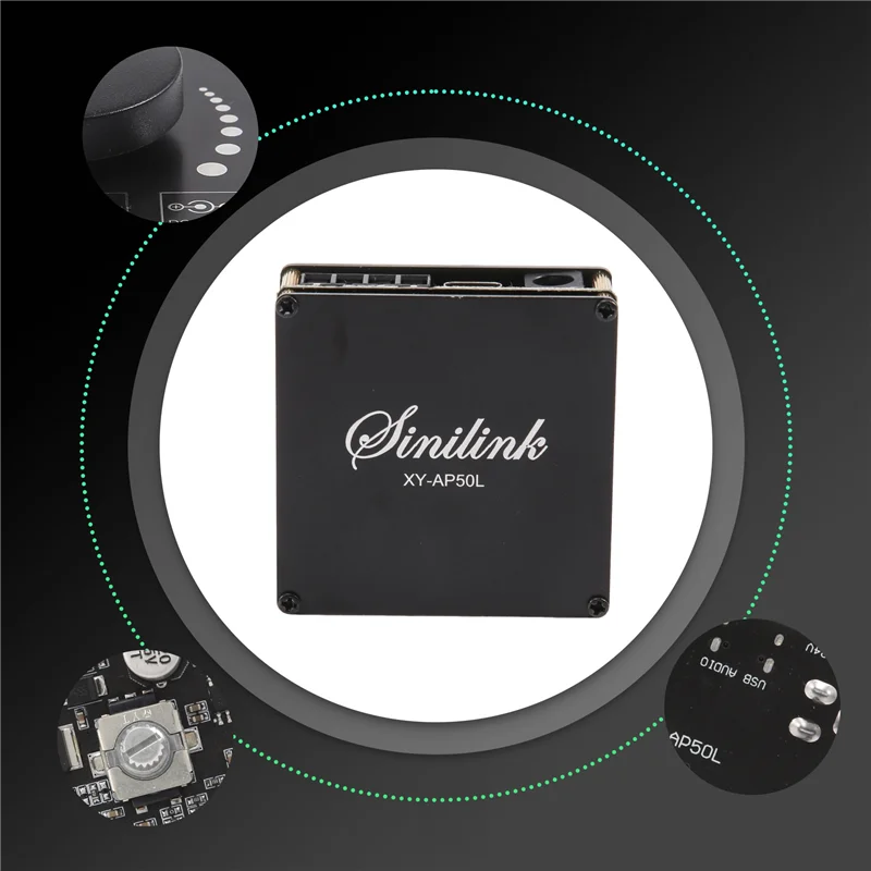 

AED7-XY-AP50L Mini Bluetooth 5,0 50 Вт + 50 Вт Беспроводной цифровой усилитель звука, плата стереоусилителя 3,5 мм AUX USB APP