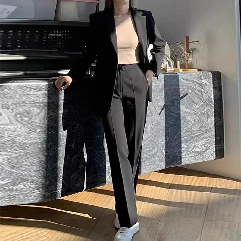 

Commute Blazer Overcoat Female Women'S Coats Pleats Minimalism Golden Ropa Shoulders Strong Orange Career Semi Sheer Wears