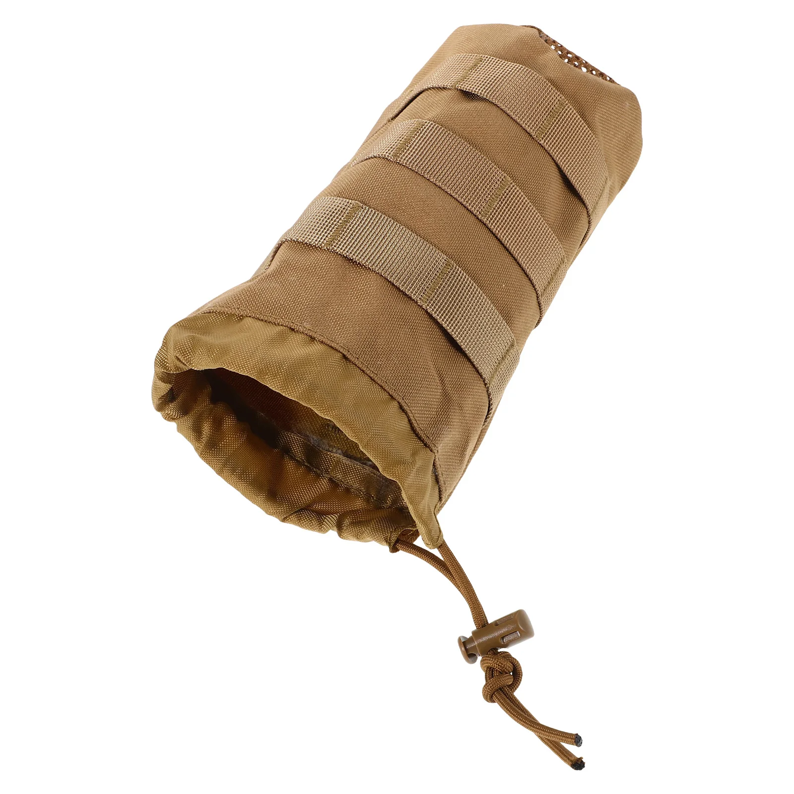 

1pc Mountaineering Water Bottle Bag Lightweight Portable Nylon Climbing Gear Camping Storage Bike Kettle Bag Travel Gadgets