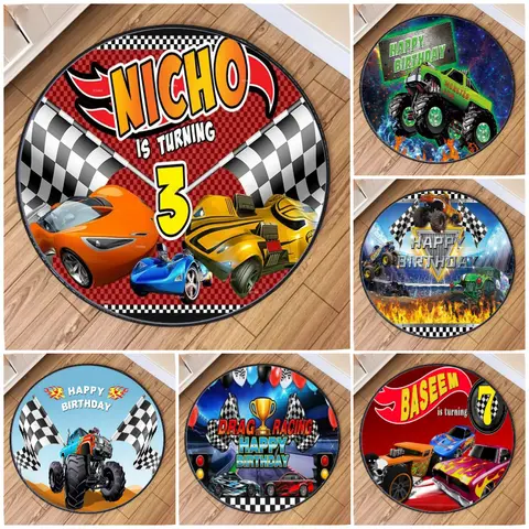 레이싱 카 테마 배경 뜨거운 바퀴 거실을위한 야생 경주 카펫 남자 방 미끄럼 방지 부드러운 바닥 깔개 소년의 선물 축제 Best5