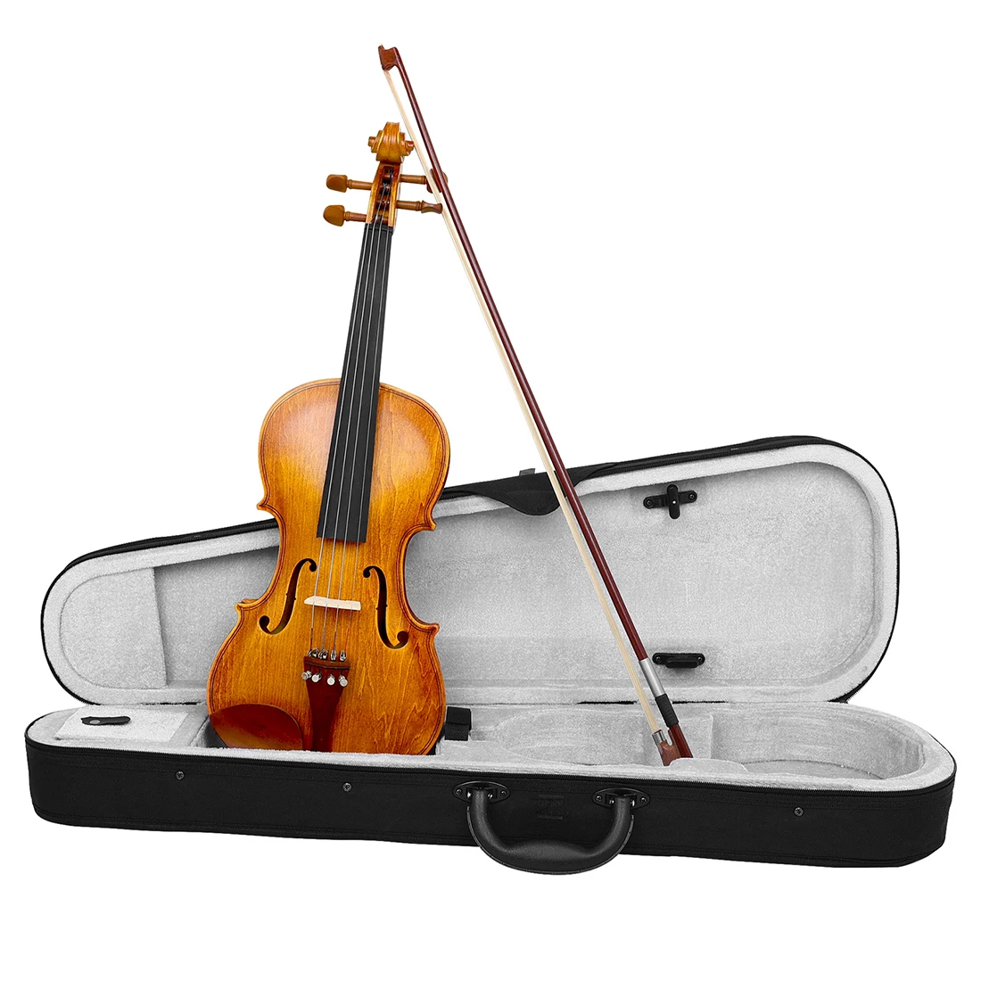 الكمان الزيزفون المصقول الخشب الرقائقي عناب الخشب الملحقات اليد منحوتة الكمان مناسبة لأداء جزء أداة الكمان #2