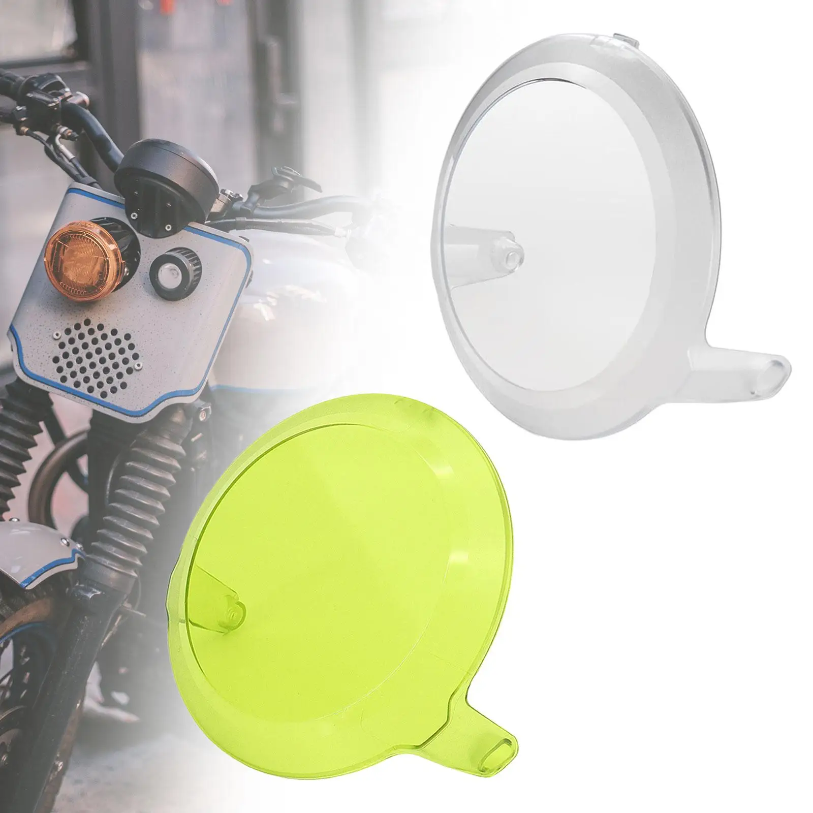 Motorcycle Headlight Cover Protection Guard Easy to Install Accessory Spare Protector,Dust Cover Head Lamp Cover for 901