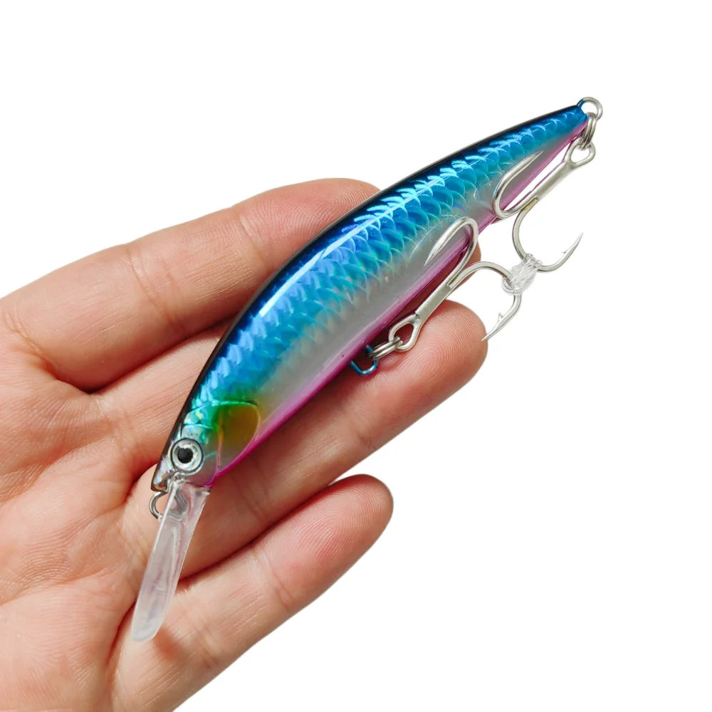 MUKUN Forellen-Angelköder, sinkender Jerkbait, 110 mm, 30 g, Artist Minnow, Meeresangelköder, Twitch-Hardbait für Barsch – Detail 1