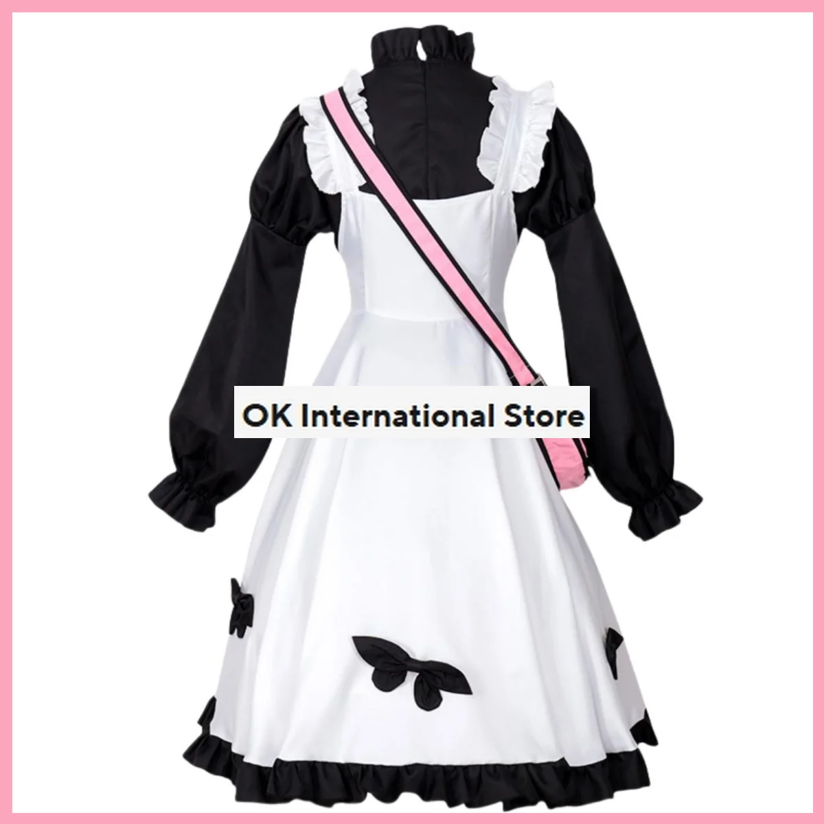 Anime Game Identity ⅤMemory Little Girl Alice Cosplay Costume Black White Camisole Skirt Lolita Woman Lovely Kawaii Party Suit