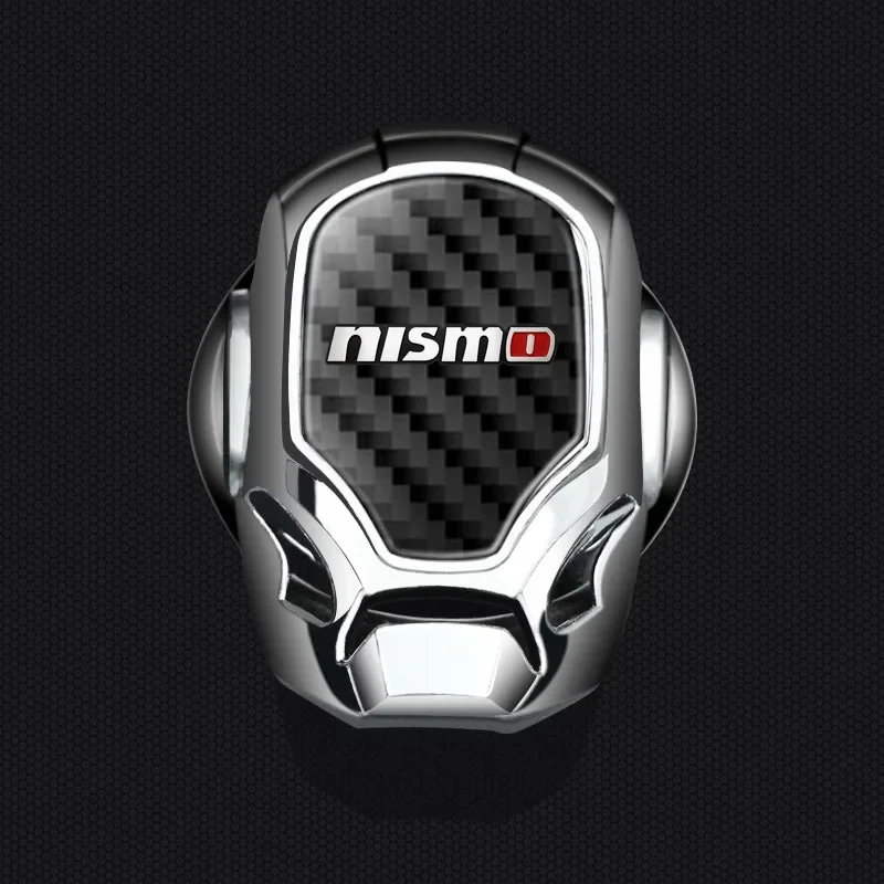 Car One-Click Start Buttons Protective Cover Decoration Car Gadgets For Nismo Nissan Tiida Teana Skyline X-trail Almera Qashqai