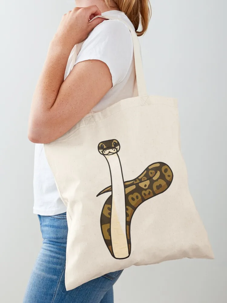 

Ball Python Scoping Tote Bag tote bag screen Women's beach bags shopping bag logo Big women
