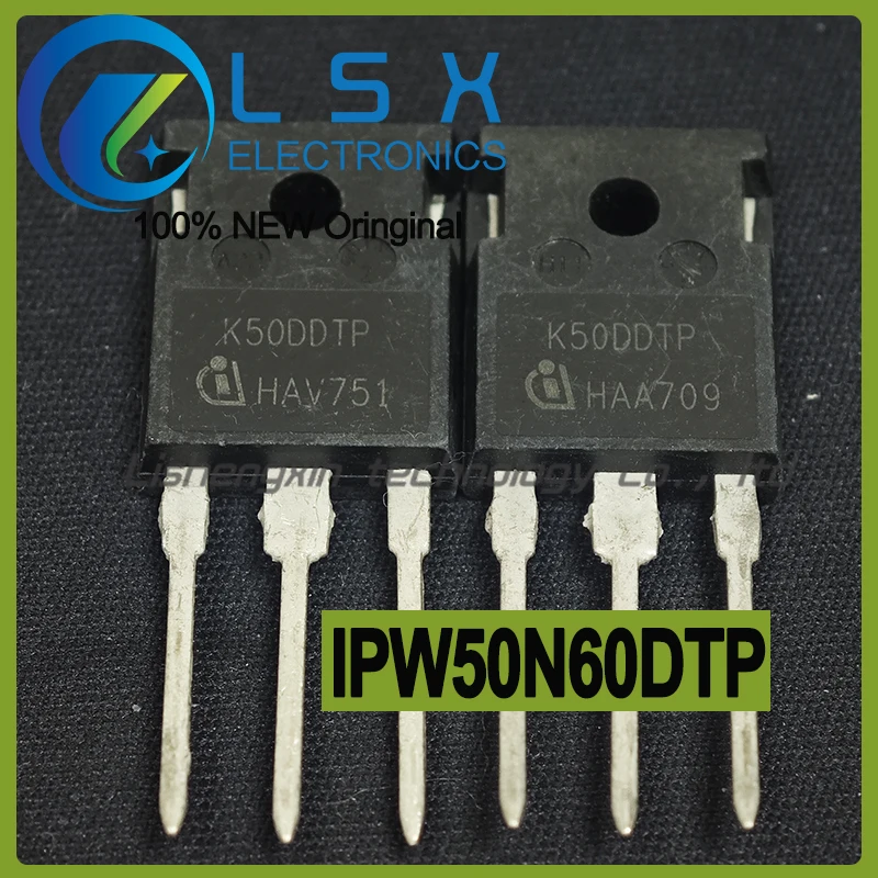 5-10pcs K50DDTP IPW50N60DTP TO-247 600V 50A IGBT transistors Original On stock