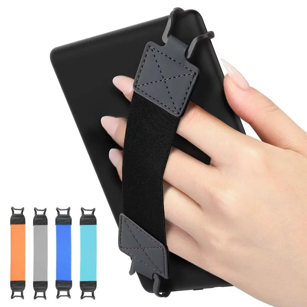 Elastic 6-10 inch Tablet Hand-Strap Anti Drop Security eReader Holder Non-slip Universal for Kindle/Kobo/Voyaga/Lenovo/Sony