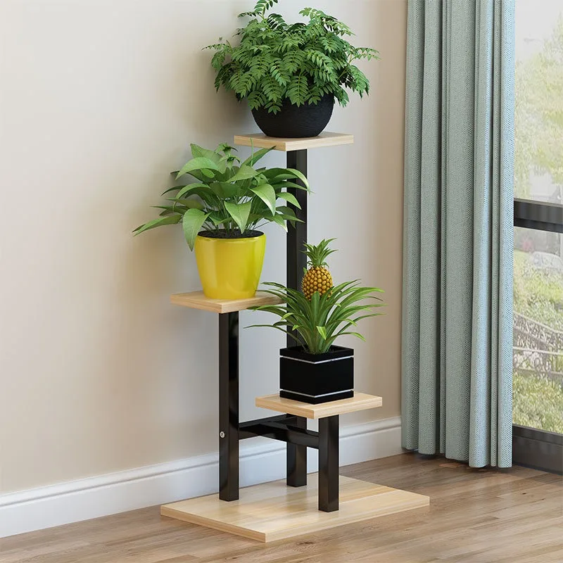 Flower rack balcony stepped flower rack succulent green dill flower pot rack indoor multi-layer floor rack