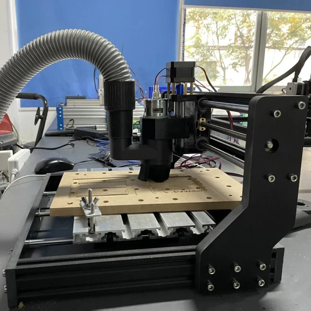 Thickened Spindle Brush CNC Milling Machine Dust Cover Engraving Machine Accessory for Effective Dust Collection