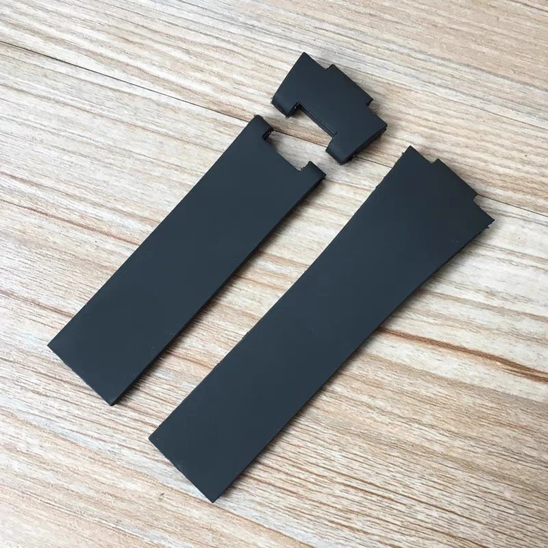 حزام ساعة سيليكون لمراقبة أثينا الملاحة 1183 للرجال والنساء مقاوم للماء لساعة أوليس ناردين المطاطية 25 مللي متر