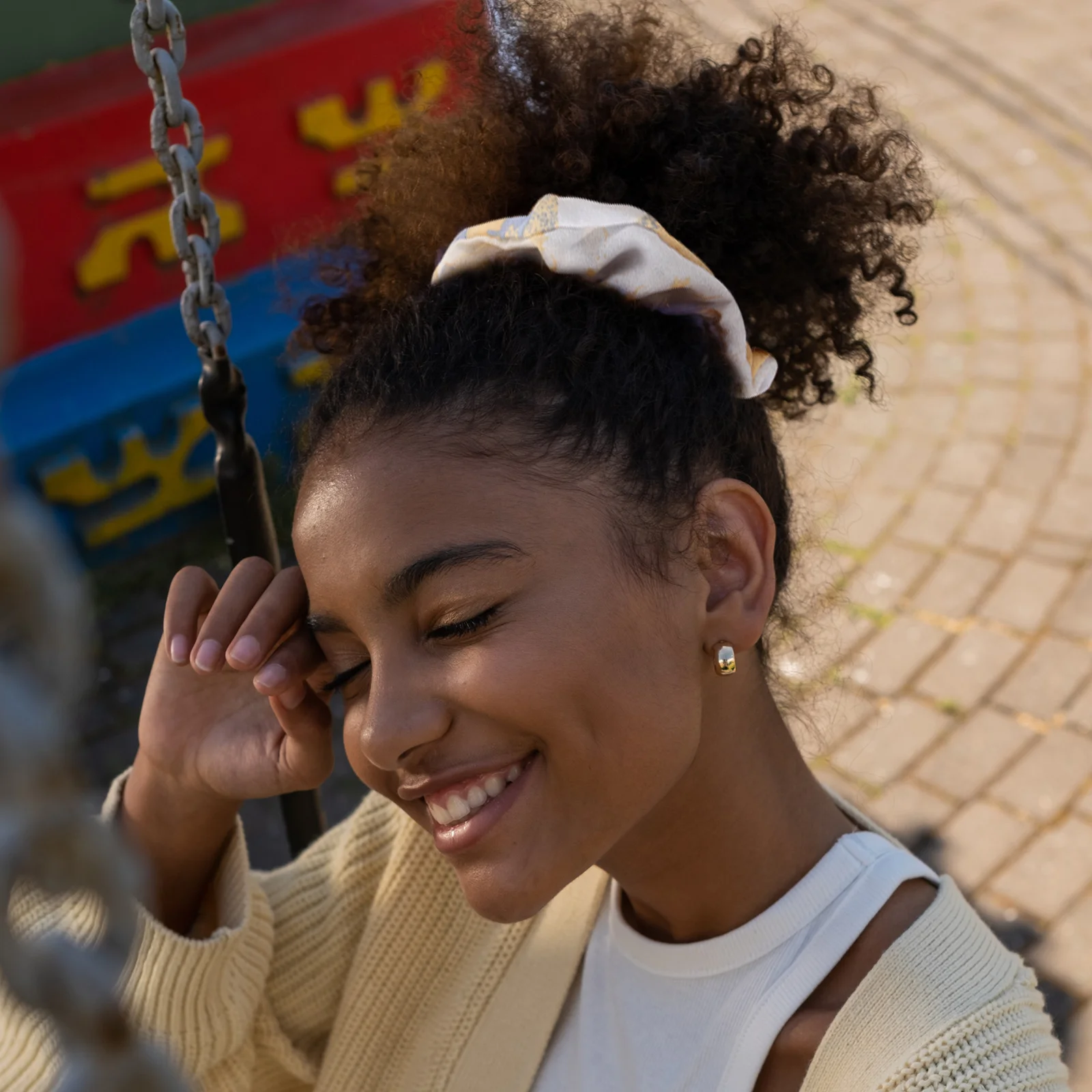 

Purple Gradient Hair Ties Elastic Fabric Ponytail Holder Tie Dye Scrunchies Gradient Color Hair Ropes Accessories Decorative