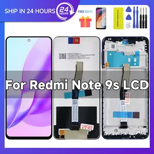 Bilashmart Xiaomi Redmi Note 9S 6.67''Redmi Note 9 Pro M2003J6A1G LCD Display Touch Screen Digitizer Assembly Replacement