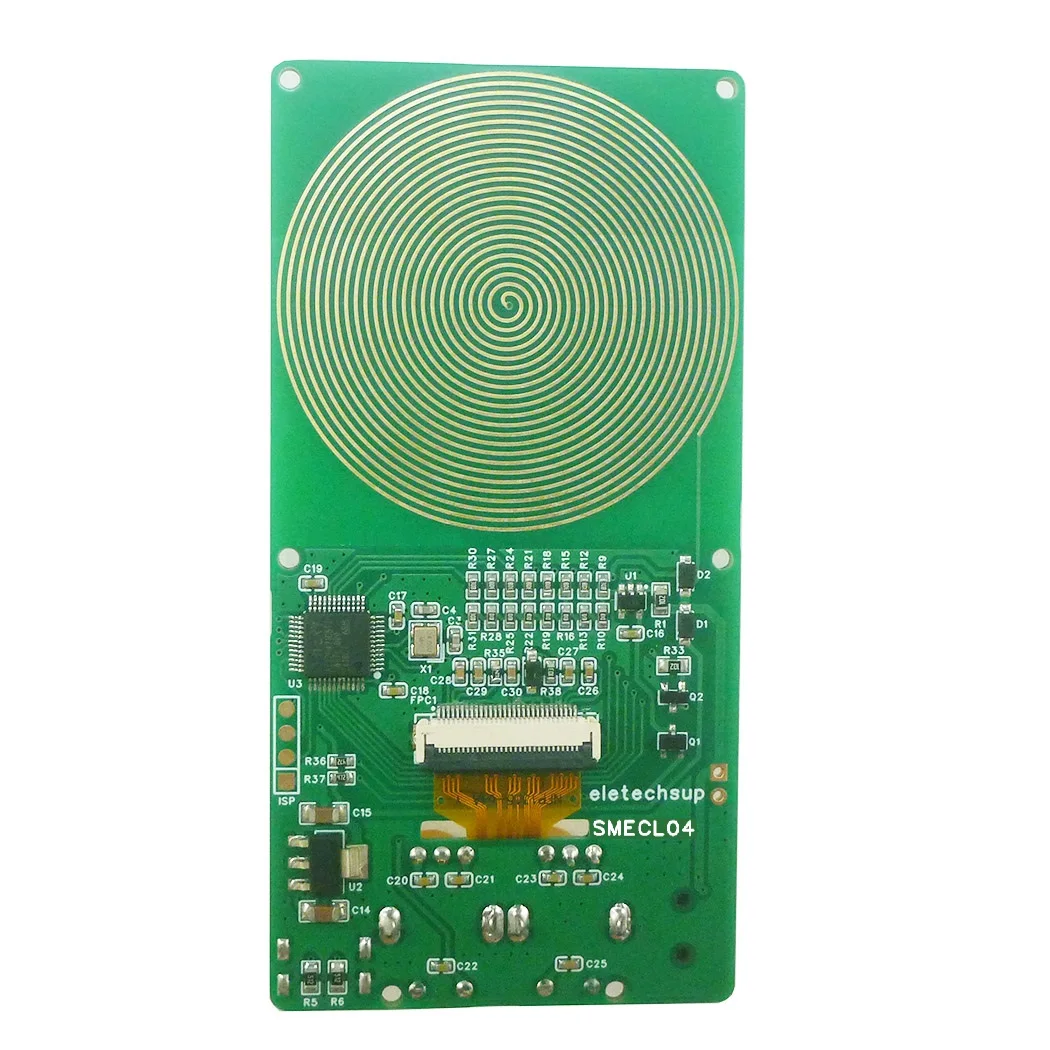 Mini Volume Frequency Continuously Adjustable LCD Encoder Adj 0.01-100kHz Ultra Low Schumann Resonances SR Signal Generator