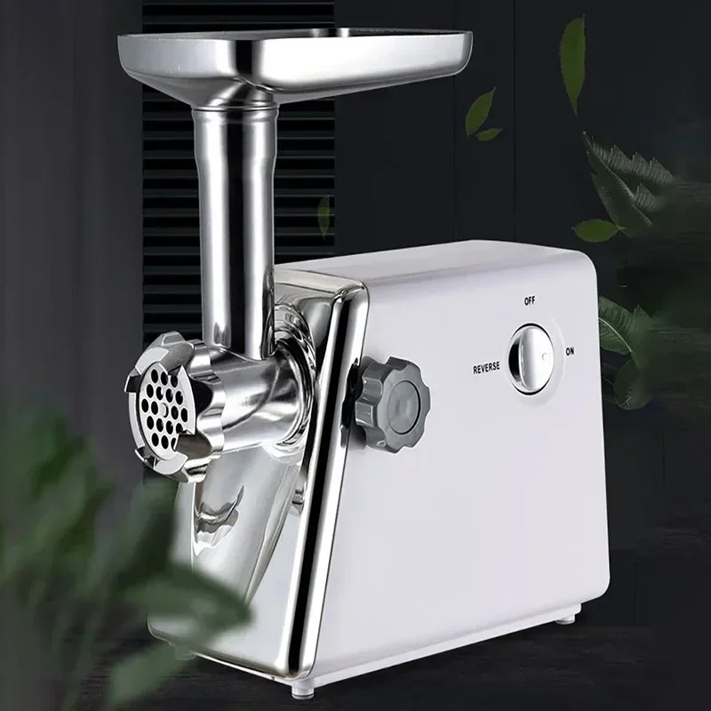 Commercial Meat Grinder 1400W Sausage Machine Minced Meat Sausage machine electric Cut Vegetables minced stuffing Meat Mincer