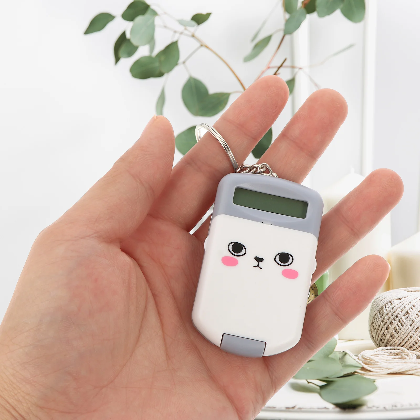 

2Pcs Pocket Size Calculator Durable Plastic Press Key Tool for Students Learning Mathematics Calculator Plastic Counter