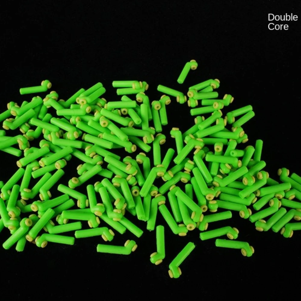 50PCS Green Drift Float Double Force High Toughness Dual Core Float Seat Small Accessories Fishing Supplies Fishing Float Seat