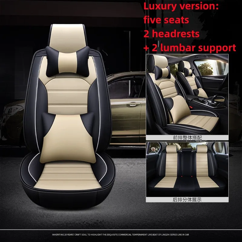 

NEW Luxury Full coverage car seat cover for Dodge Charger RAM 1500 2500 Dart Journey challenger Grand Caravan car Accessories