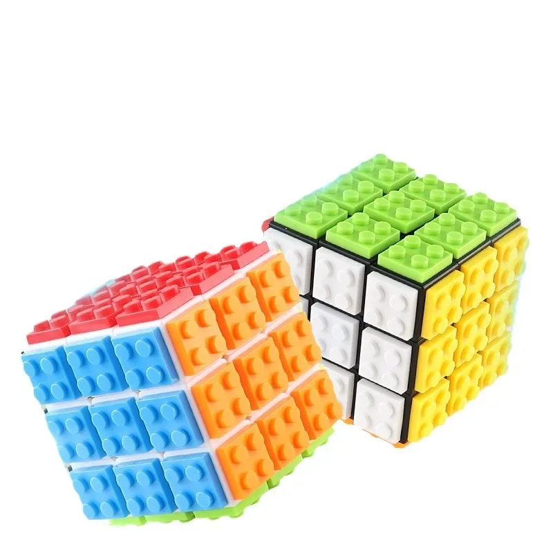 取り外し可能なビルディングブロックキューブ、プロのパズル、教育玩具、DIYギフト、3x3x3