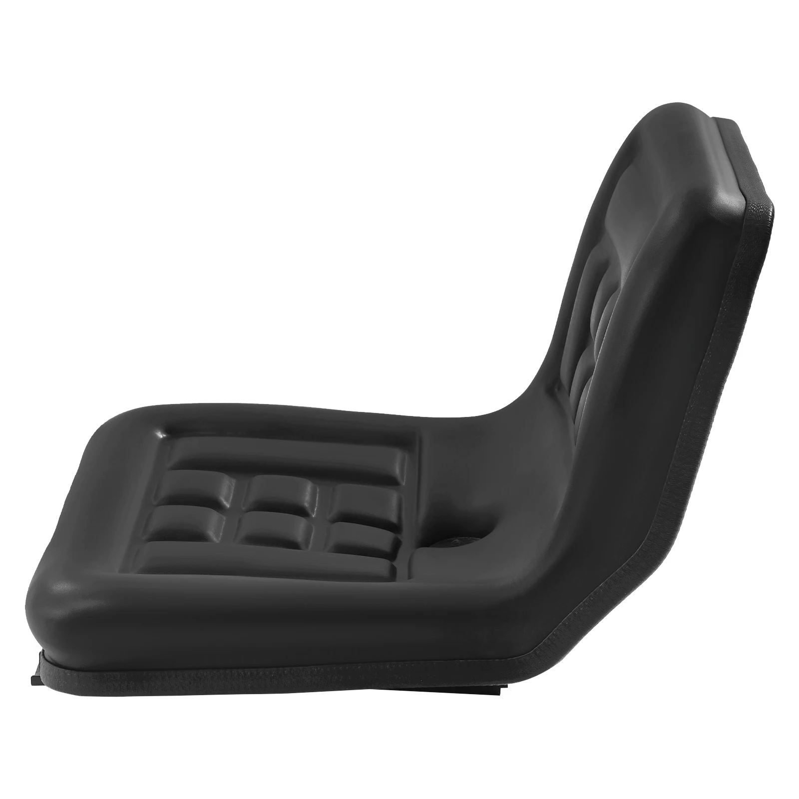 100kg Load Tractor Seat PVC Waterproof Cover High Elastic Sponge Slidable 16cm Forward Backward Adjust