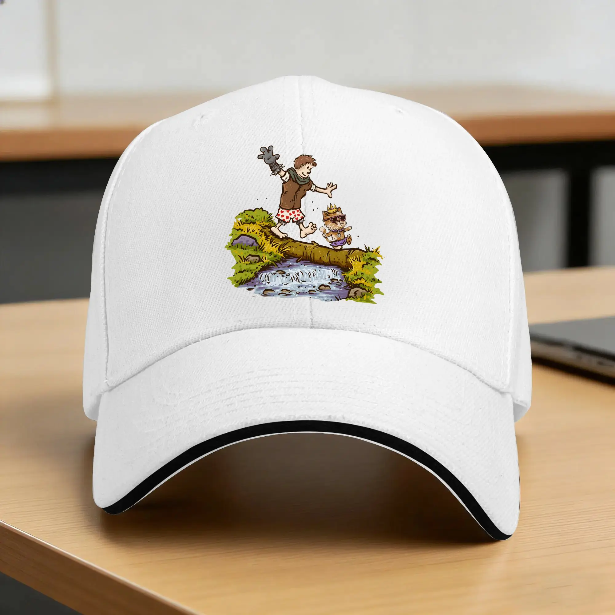 Carl And The Princess Dungeon Crawler Carl Baseball Cap  Outdoor Gym Sun Visor Hip Hop Hats Women Men  Retro Print Snapback Cap