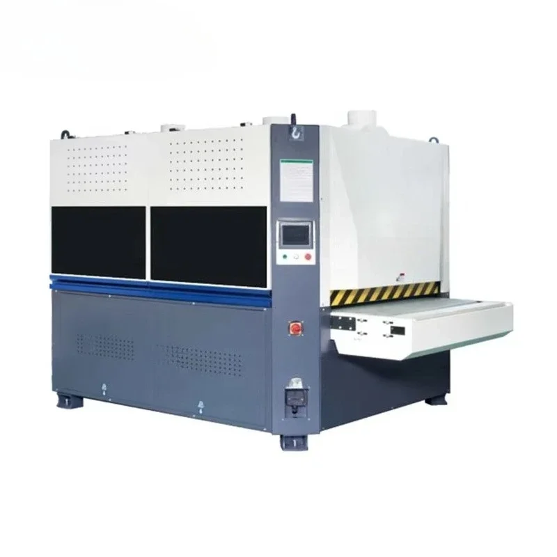 Automatic Wood Polishing Machine for Irregular Surface Grinding Woodworking Brush Sanding Machine Engine Core Wood Door Sander